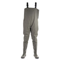 Green - Front - Amblers Mens Tyne Chest Safety Wader Wellingtons