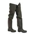 Green - Side - Amblers Mens Forth Waterproof Thigh Safety Wader