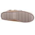 Tan - Side - Cotswold Womens-Ladies Kilkenny Classic Fur Lined Moccasin Slippers