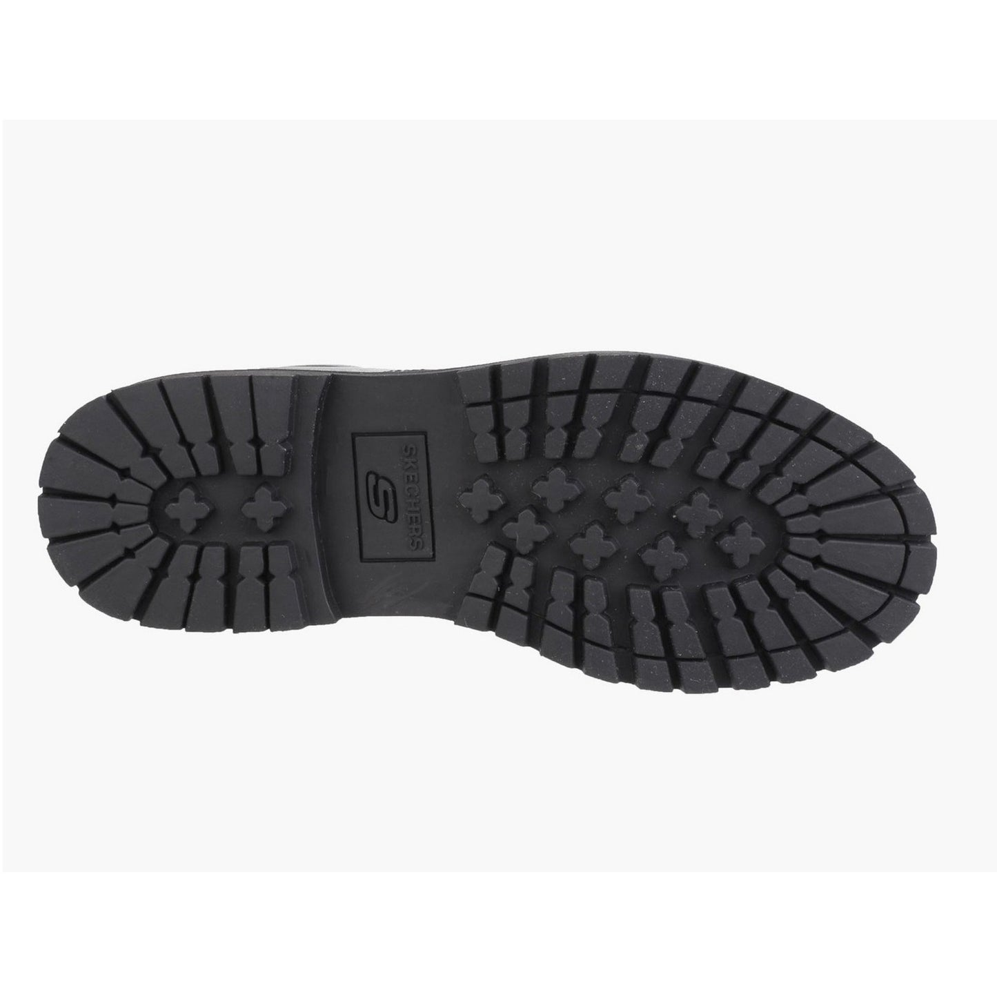 Black - Side - Skechers Mens Tom Cats Lace Up Flat Shoes