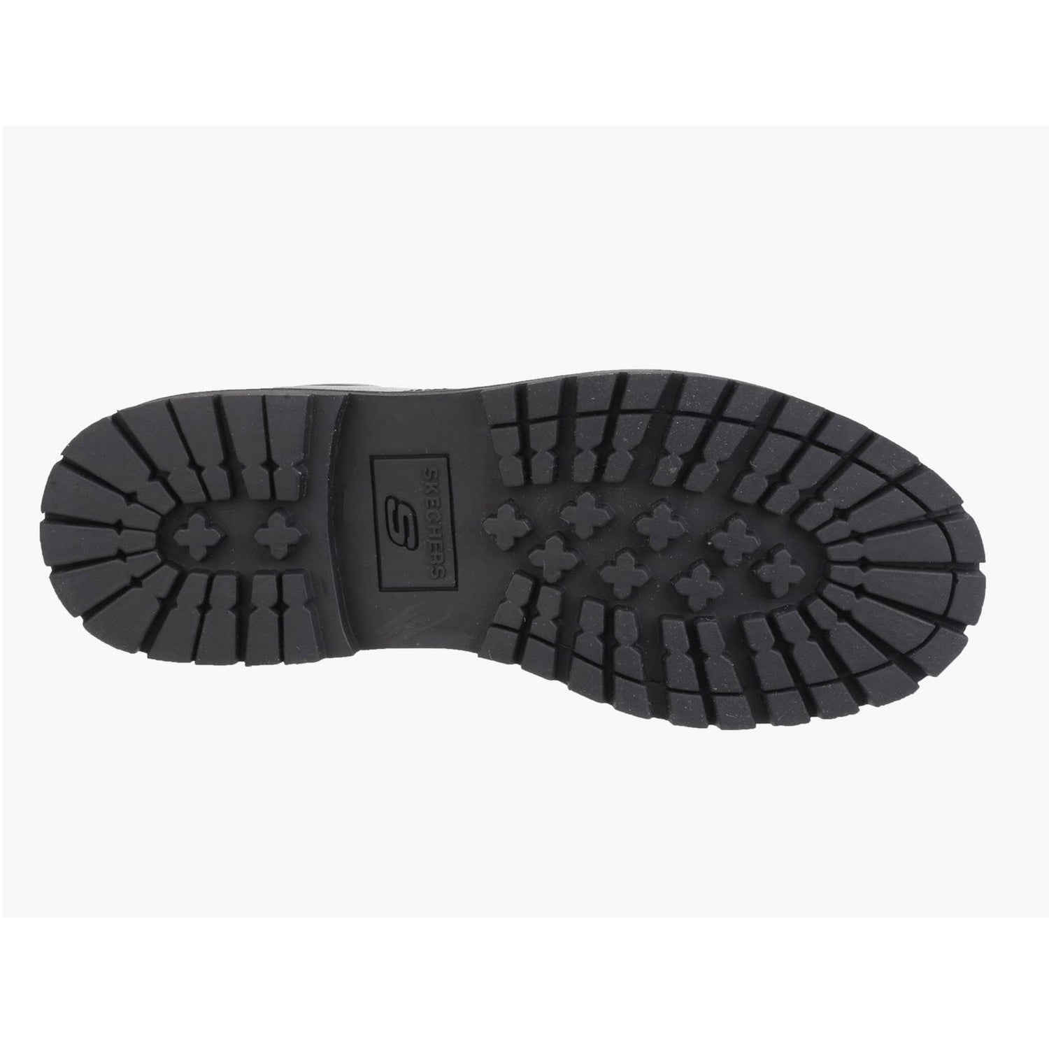 Black - Side - Skechers Mens Tom Cats Lace Up Flat Shoes