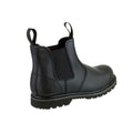 Black - Back - Amblers Unisex Steel FS5 Pull-On Dealer Boot - Womens Mens Boots