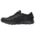 Black - Side - Skechers Occupational Womens-Ladies Eldred Slip Resistant Lace Up Work Shoes