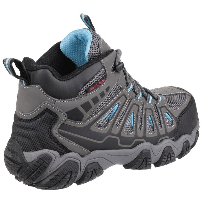 Grey - Lifestyle - Amblers Safety Womens-Ladies AS802 Waterproof Non-Metal Safety Boots
