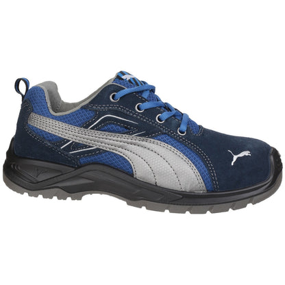 Blue - Back - Puma Safety Mens Omni Sky Low Lace Up Safety Shoe