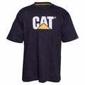 Black - Front - Caterpillar Mens TM Logo Short Sleeve T-Shirt