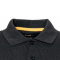 Black - Side - Caterpillar Mens Classic Short Sleeve Polo Shirt
