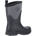 Black-Grey - Side - Muck Boots Unisex Arctic Sport Mid Pull On Wellies