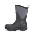 Black-Grey - Lifestyle - Muck Boots Unisex Arctic Sport Mid Pull On Wellies