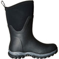 Black-Black - Back - Muck Boots Unisex Arctic Sport Mid Pull On Wellies