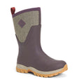 Wine - Front - Muck Boots Unisex Arctic Sport Mid Pull On Wellies
