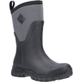 Black-Grey - Front - Muck Boots Unisex Arctic Sport Mid Pull On Wellies