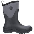 Black-Grey - Back - Muck Boots Unisex Arctic Sport Mid Pull On Wellies