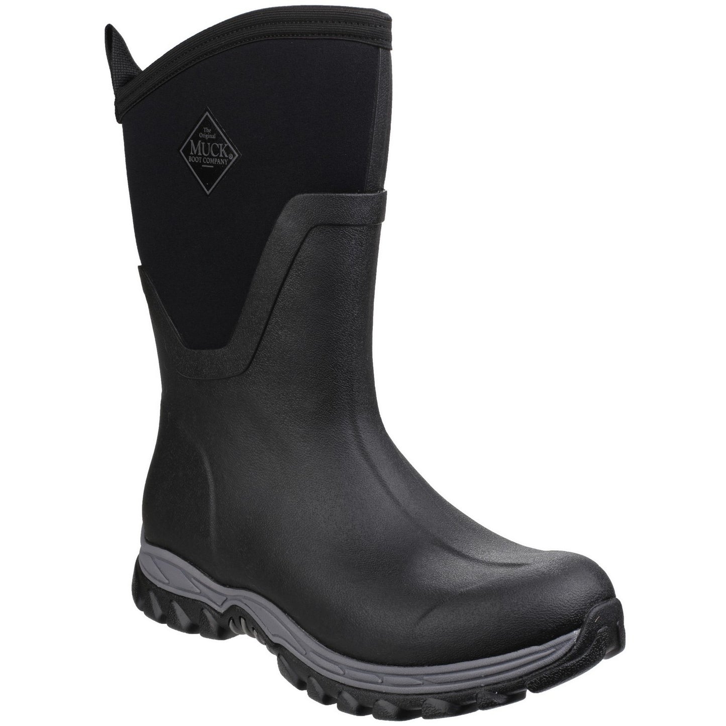 Black-Black - Front - Muck Boots Unisex Adult Arctic Sport Wellington Boots