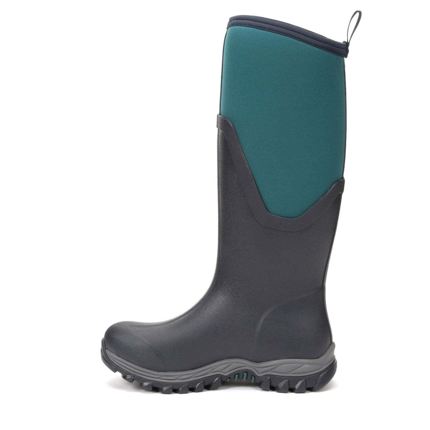 Navy-Spruce - Lifestyle - Muck Boots Womens-Ladies Arctic Sport Tall Pill On Wellie Boots