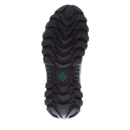 Navy-Spruce - Close up - Muck Boots Womens-Ladies Arctic Sport Tall Pill On Wellie Boots