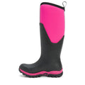 Black-Pink - Lifestyle - Muck Boots Womens-Ladies Arctic Sport Tall Pill On Wellie Boots