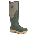 Olive - Pack Shot - Muck Boots Womens-Ladies Arctic Sport Tall Pill On Wellie Boots
