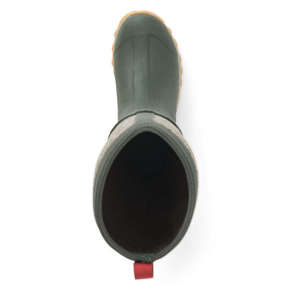 Olive - Pack Shot - Muck Boots Womens-Ladies Arctic Sport Tall Pill On Wellie Boots