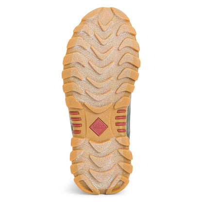 Olive - Close up - Muck Boots Womens-Ladies Arctic Sport Tall Pill On Wellie Boots