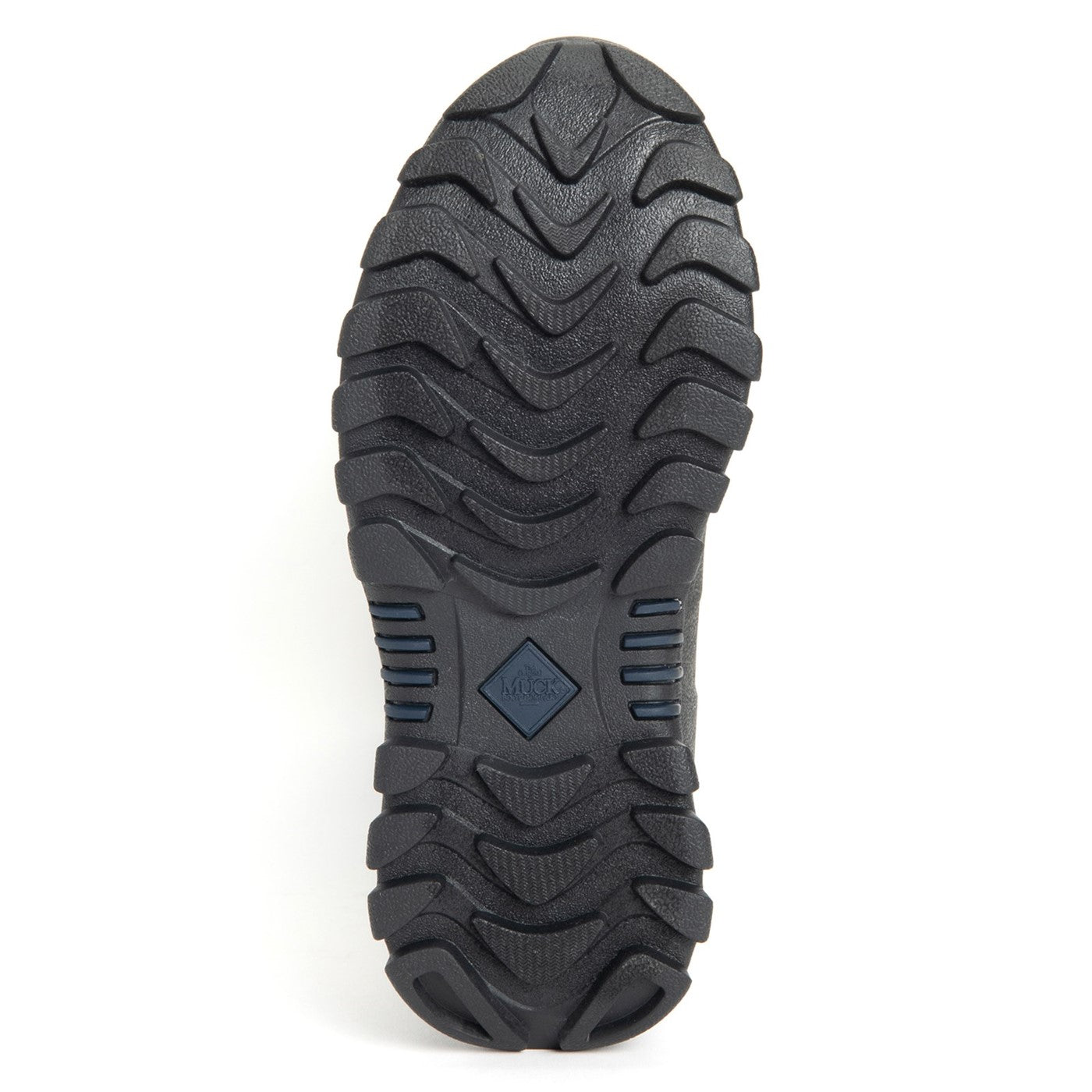 Black-Navy - Close up - Muck Boots Womens-Ladies Arctic Sport Tall Pill On Wellie Boots