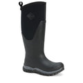Black-Black - Front - Muck Boots Womens-Ladies Arctic Sport Tall Pill On Wellie Boots