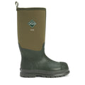 Moss - Back - Muck Boots Unisex Chore Classic Hi Patterned Wellingtons