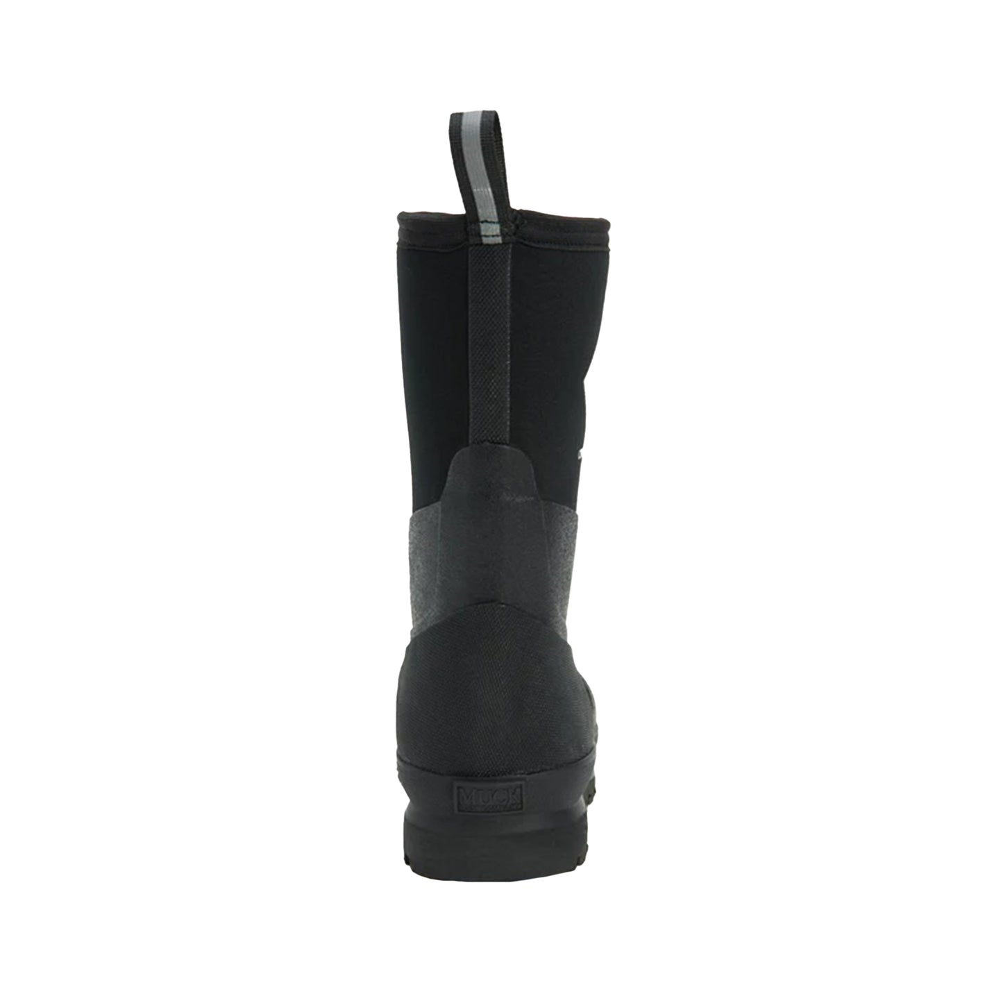 Black - Back - Muck Boots Unisex Chore Classic Mid Wellingtons