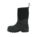 Black - Side - Muck Boots Unisex Chore Classic Mid Wellingtons