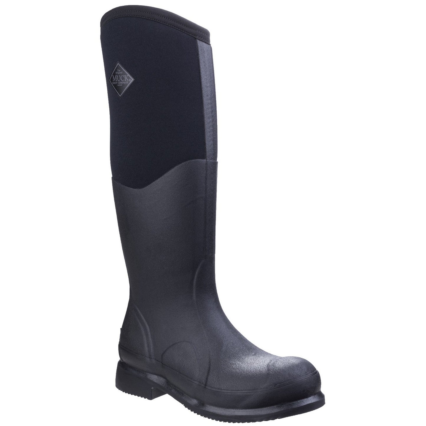 Black-Black - Front - Muck Boots Unisex Colt Ryder All Conditions Riding Boots
