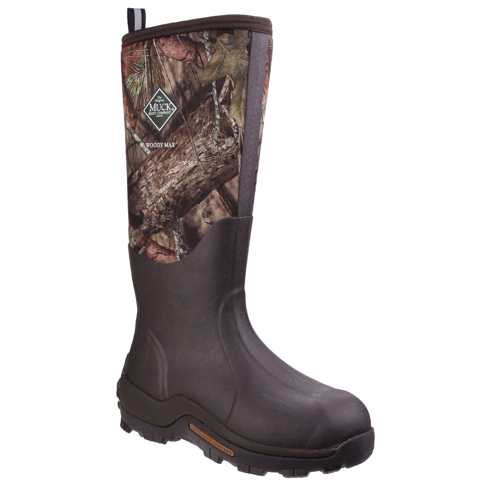 Mossy Oak Break-up Country - Front - Muck Boots Unisex Woody Max Cold-Conditions Hunting Boot