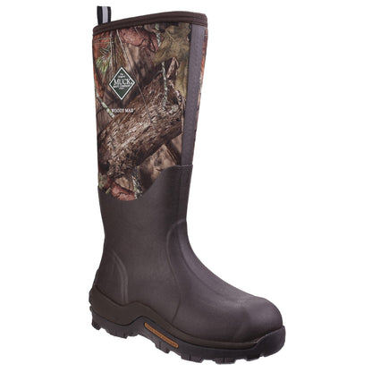 Mossy Oak Break-up Country - Front - Muck Boots Unisex Woody Max Cold-Conditions Hunting Boot