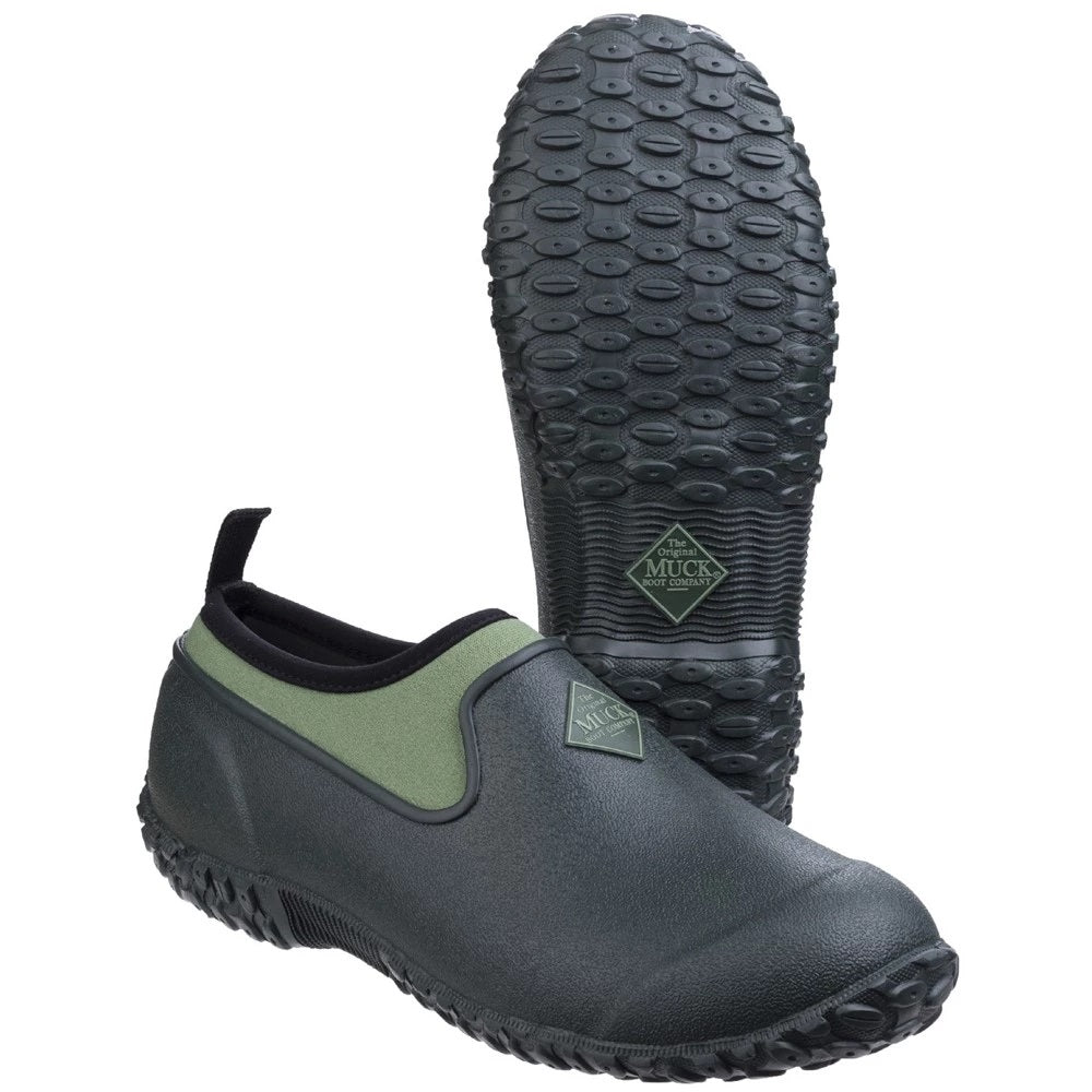 Green - Pack Shot - Womens Muckster II Ankle Low Lightweight Shoe