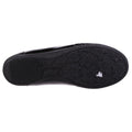 Black - Side - Hush Puppies Childrens Girls Esme Slip On Brogue Shoes