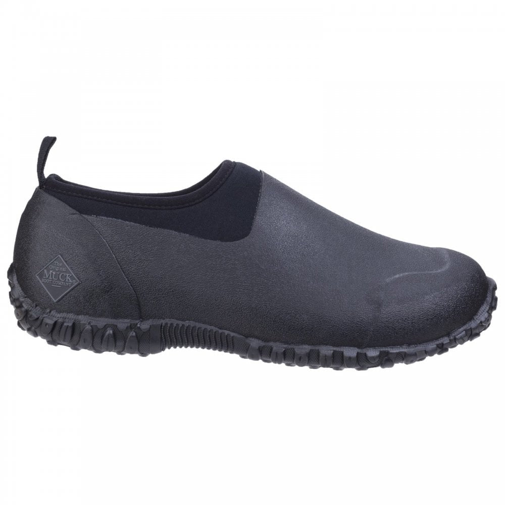 Black - Back - Muck Boots Mens Muckster II Low All Purpose Lightweight Shoes