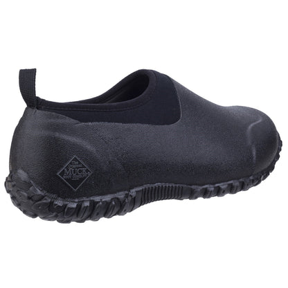 Black - Side - Muck Boots Mens Muckster II Low All Purpose Lightweight Shoes