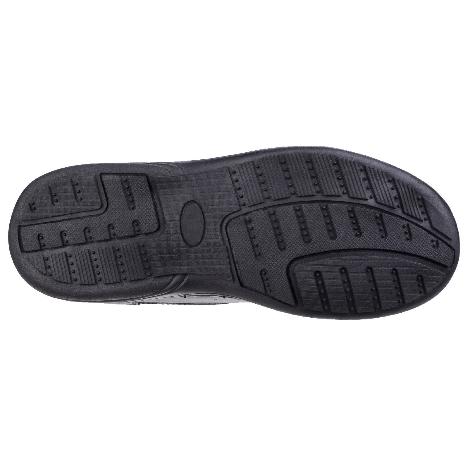 Black - Side - Mirak Childrens Boys Adam School Shoes