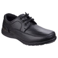 Black - Front - Mirak Childrens Boys Adam School Shoes