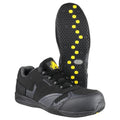 Black - Side - Amblers Safety FS29C Mens Safety Trainers