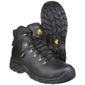 Black - Side - Amblers Safety AS335 Mens Internal Metatarsal Safety Boots