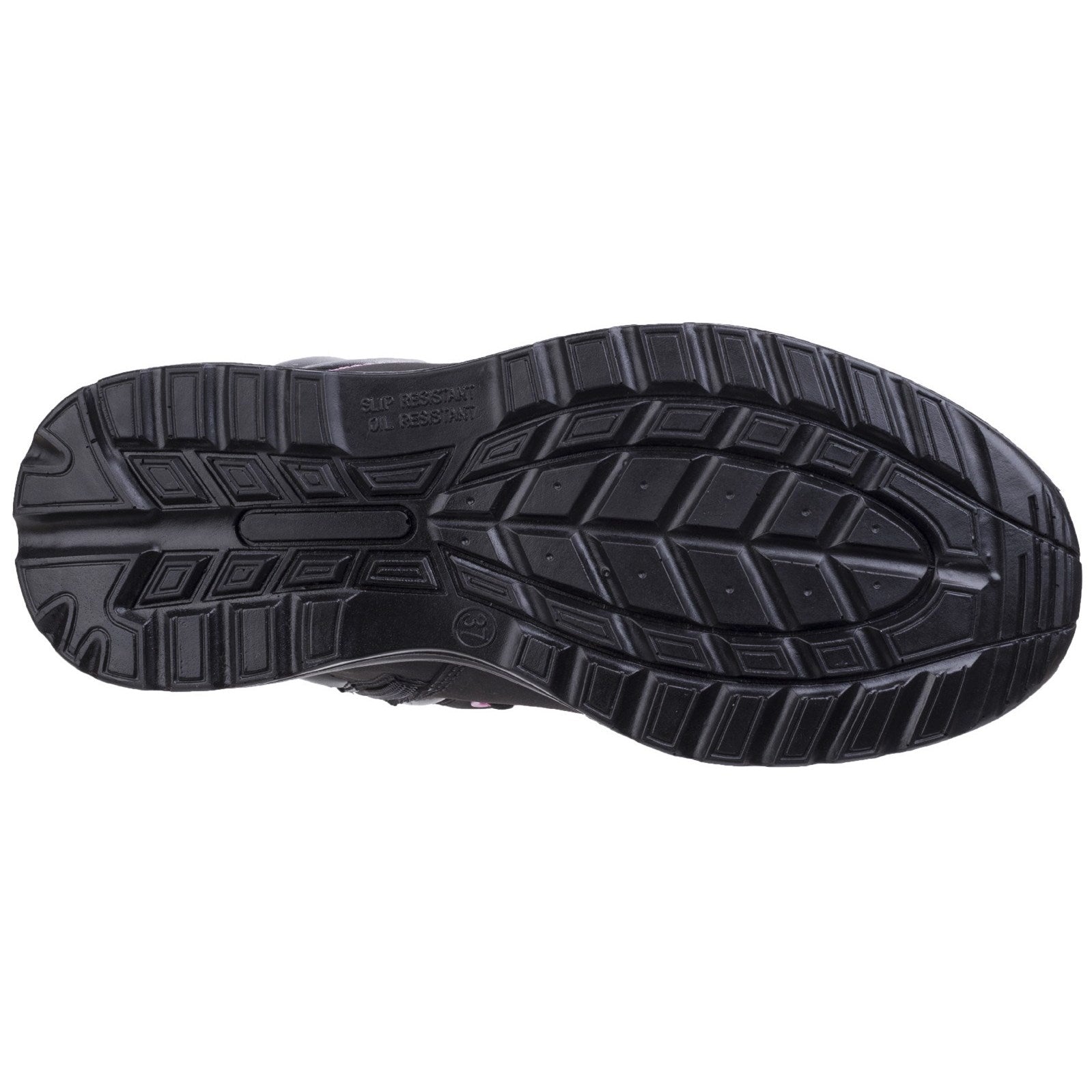 Black - Side - Amblers Safety AS601 Womens-Ladies Composite Safety Boots