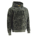 Night Camo - Front - Caterpillar Mens Trademark Hooded Sweatshirt