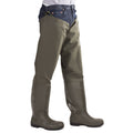 Green - Back - Amblers Safety Unisex Adults Forth Thigh High Safety Fishing Waders