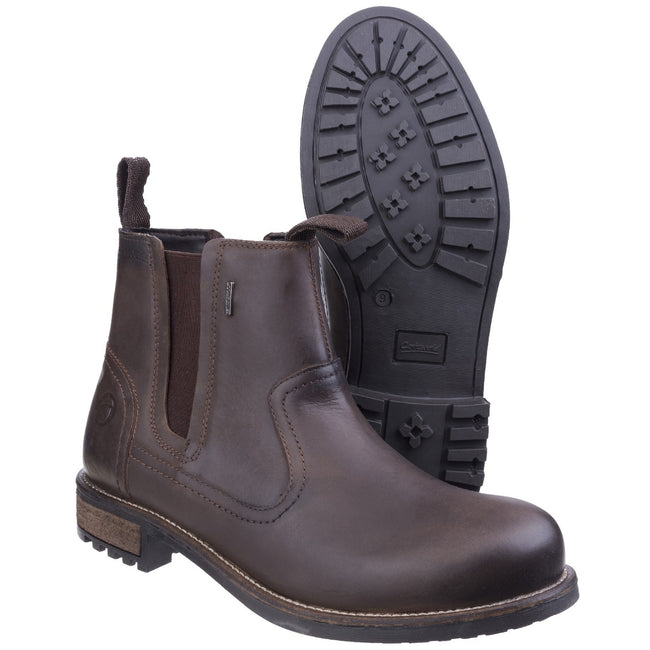 Brown - Pack Shot - Cotswold Mens Worcester Walking Boots