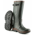 Green - Front - Cotswold Mens Compass Neoprene Wellington Boots