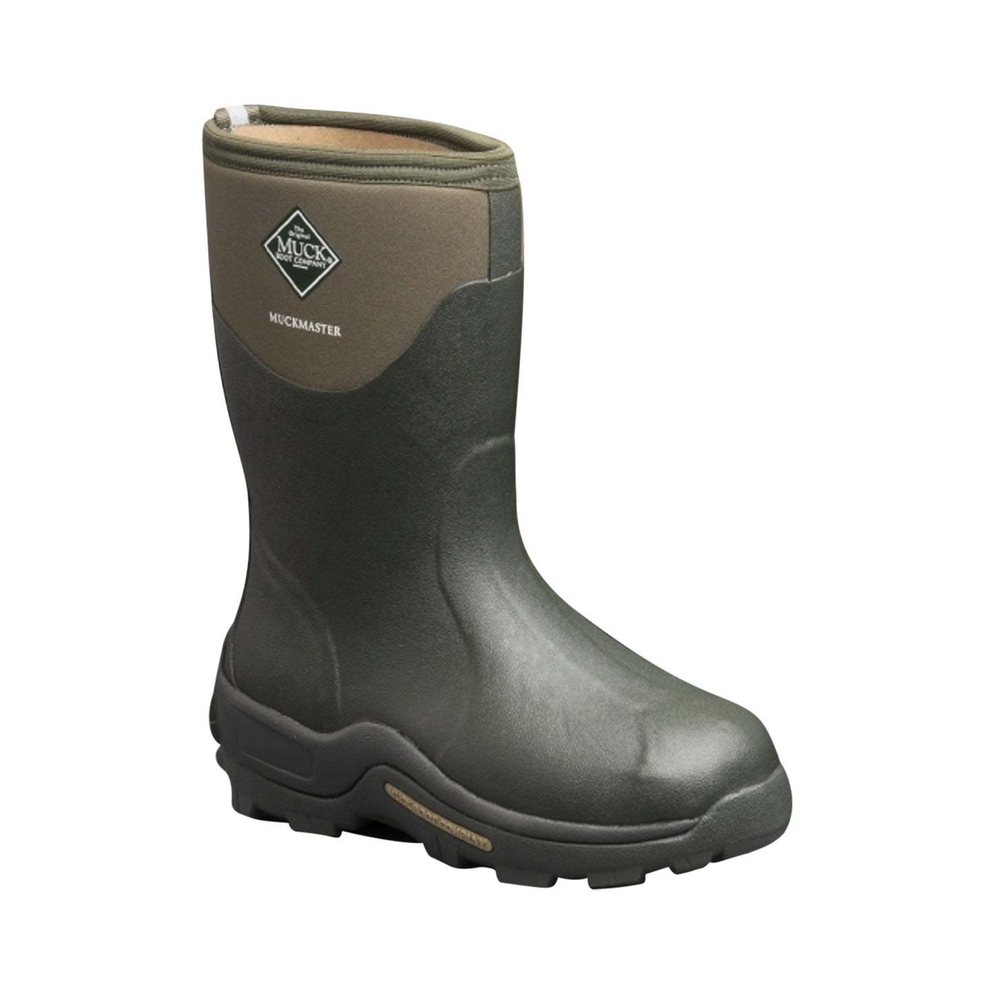 Moss - Front - Muck Boots Unisex Muckmaster Mid Wellingtons