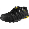 Black - Pack Shot - Amblers Safety Unisex FS23 Softshell Safety Trainers