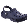 Navy - Front - Crocs Unisex Childrens-Kids Classic Clogs