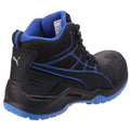 Blue - Side - Puma Mens Krypton Lace Up Safety Boots