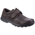 Brown - Front - Fleet & Foster Mens Hurghada Leather Shoes